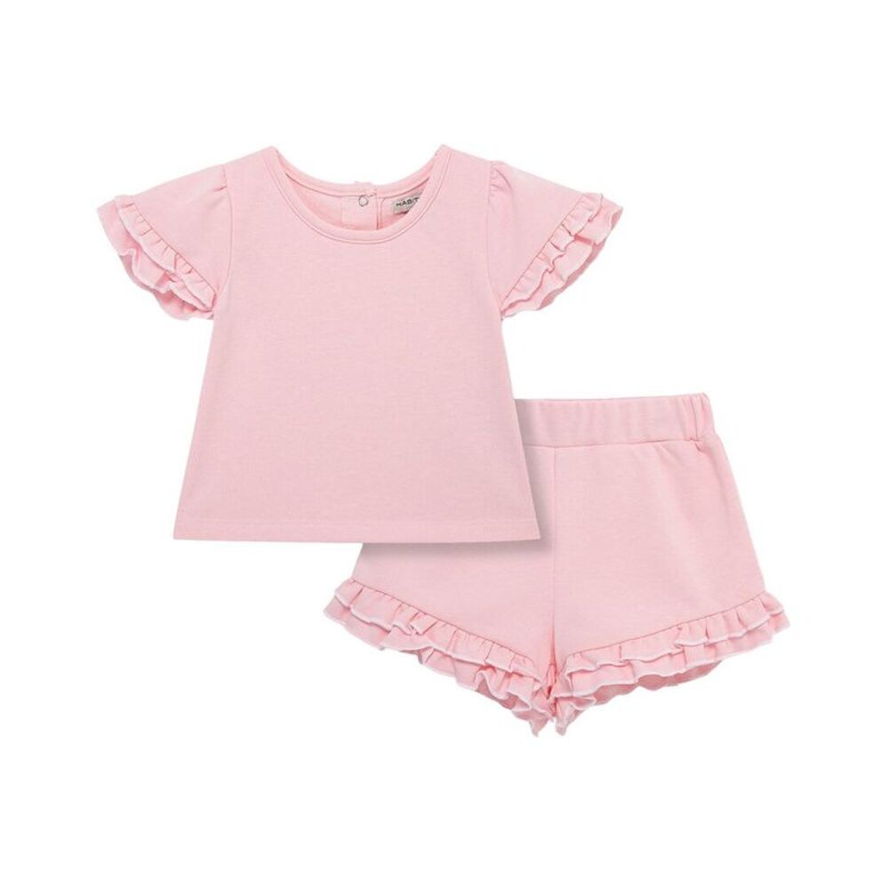 Habitual Girls  2Pc Ruffle Short Set
